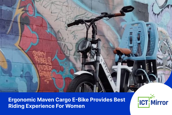 Ergonomic Maven Cargo E-Bike Provides Best Riding Experience For Women