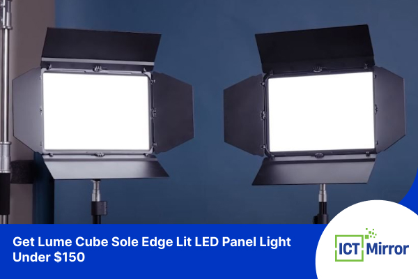 Get Lume Cube Sole Edge Lit LED Panel Light Under $150