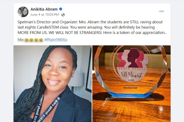 Pretty Lux Founder Anikitia Abram
