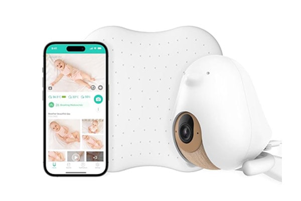 Cubo Ai Sleep Safety Bundle: HD Baby Monitor & Sleep Sensor