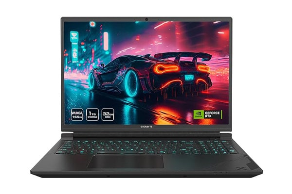 GIGABYTE G6X 2024 Gaming Laptop - RTX 4060, i7-13650HX, 32GB RAM, 1TB SSD.