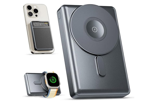 Get the KPON MagSafe 10000mAh 3-in-1 Magnetic Power Bank