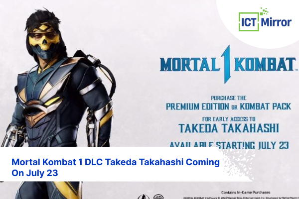 Mortal Kombat 1 DLC Takeda Takahashi Coming On July 23