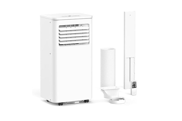 ZAFRO 10,000 BTU Portable AC for Rooms Up to 450 Sq. Ft (2024 Upgrade)