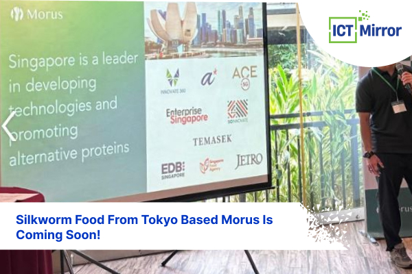 Silkworm Food From Tokyo Based Morus Is Coming Soon!