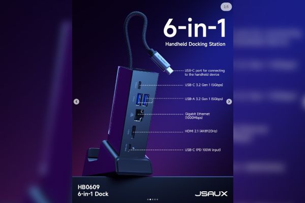 JSAUX New Docking Station HB0609