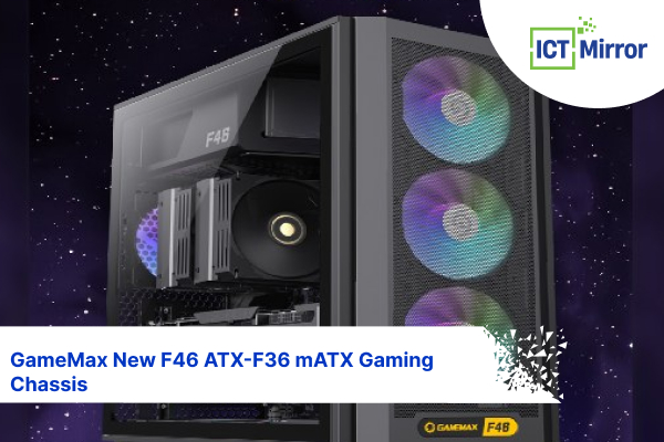 GameMax New F46 ATX-F36 mATX Gaming Chassis