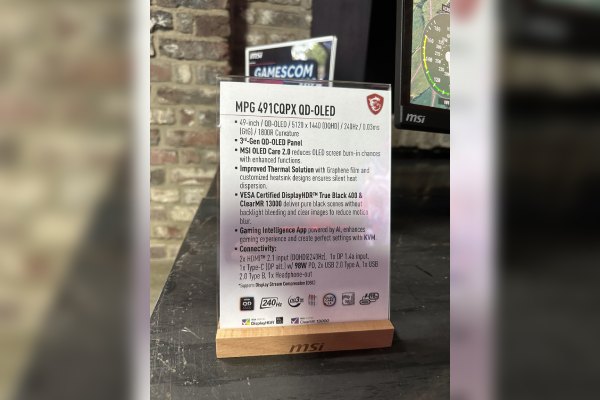 MSI MPG 491CQPX QD-OLED Specs