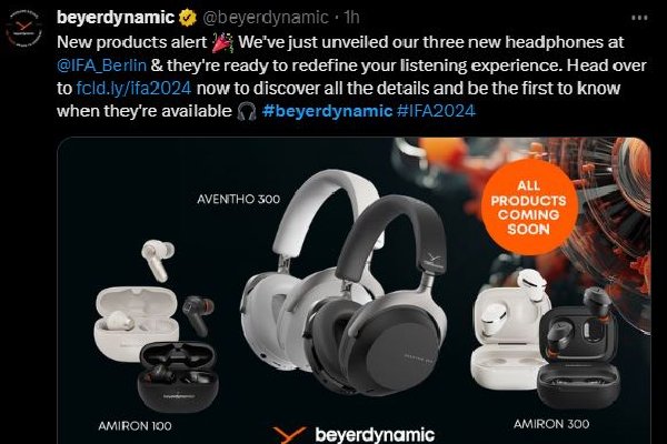 Beyerdynamic New Products At IFA 2024