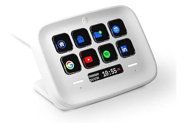 Elgato Stream Deck Neo: 8 Customizable Keys & Touch Controls for Seamless Mac & PC Integration